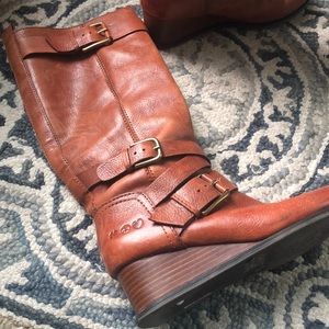 LUCKY Brand Wedge Boots 🍀